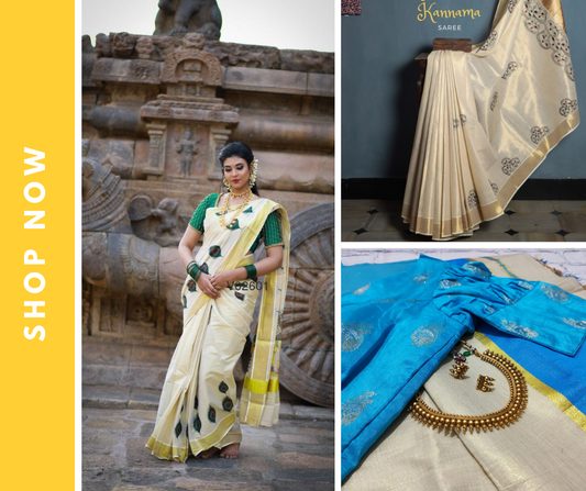 Embracing the Grace of Kerala Sarees for a Splendid Onam Festival