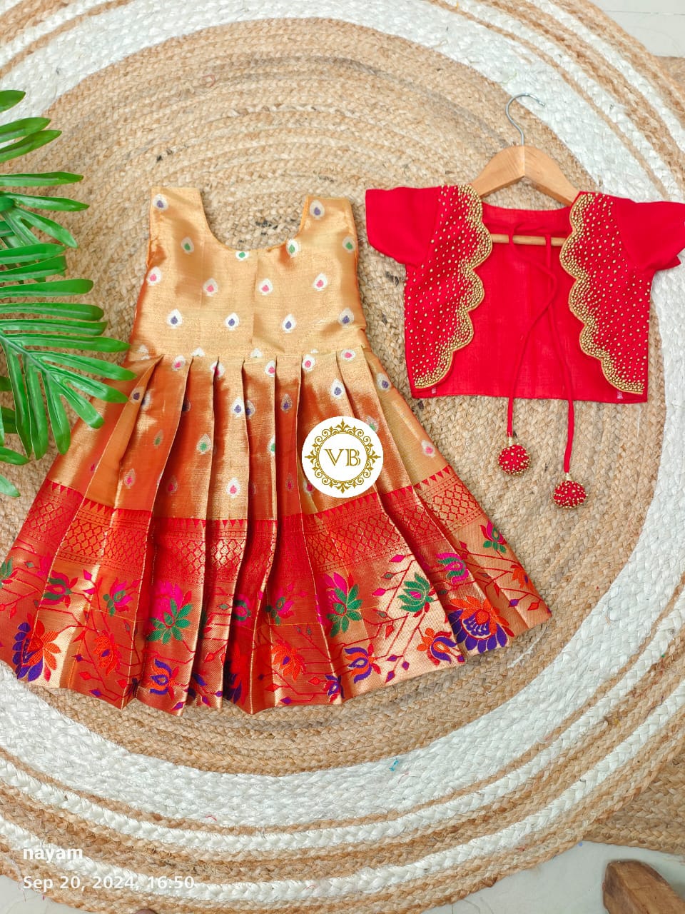 Long Frocks Ikkat Frocks For Kids Ikkat Pattu Pattu Long Frocks