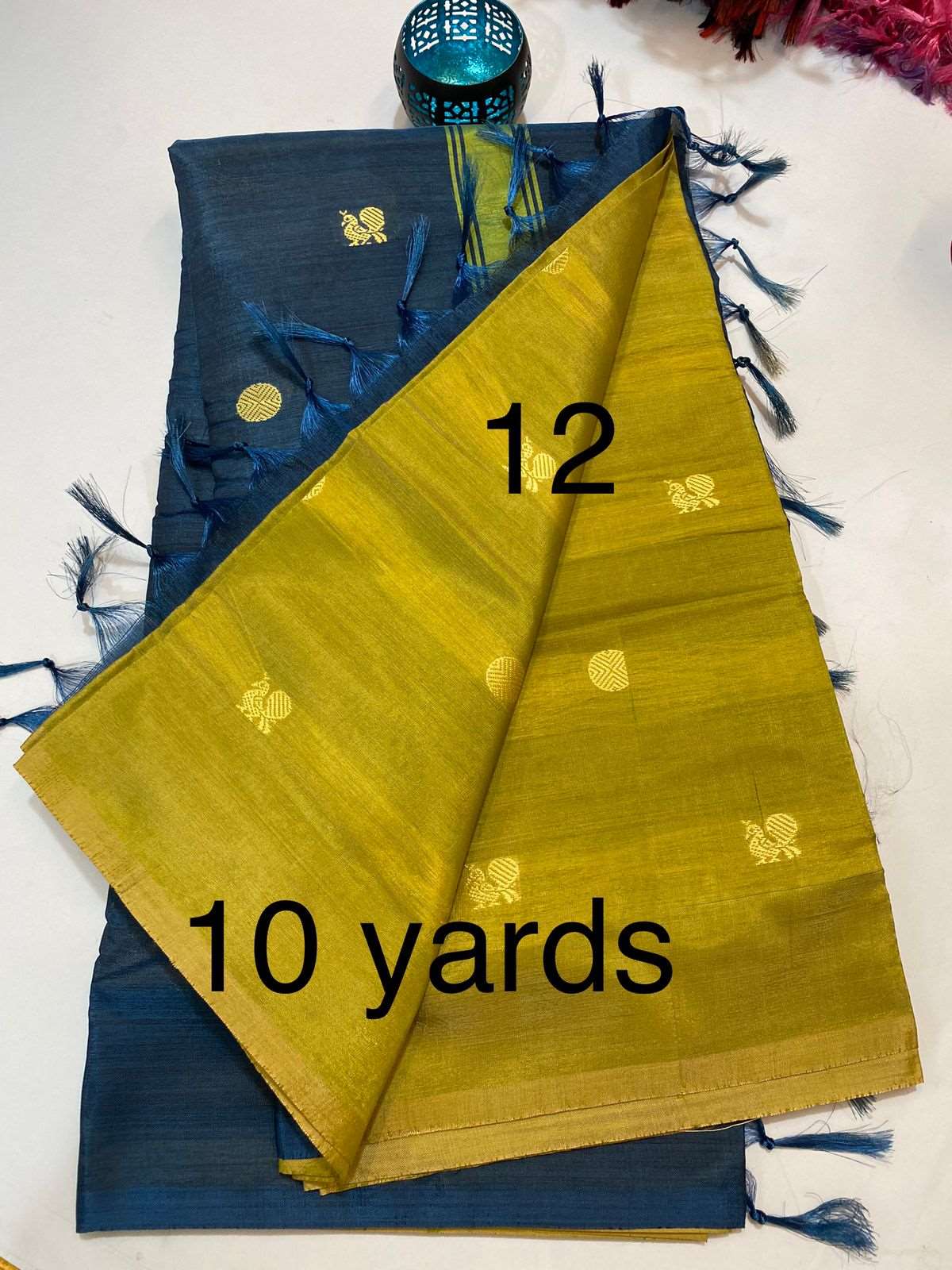 10 yards vaalai pattu saree