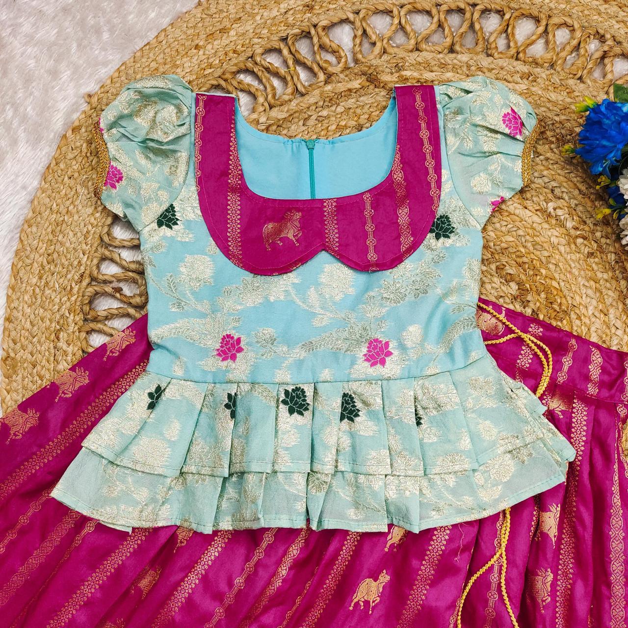 Dola Silk Skirt and Top