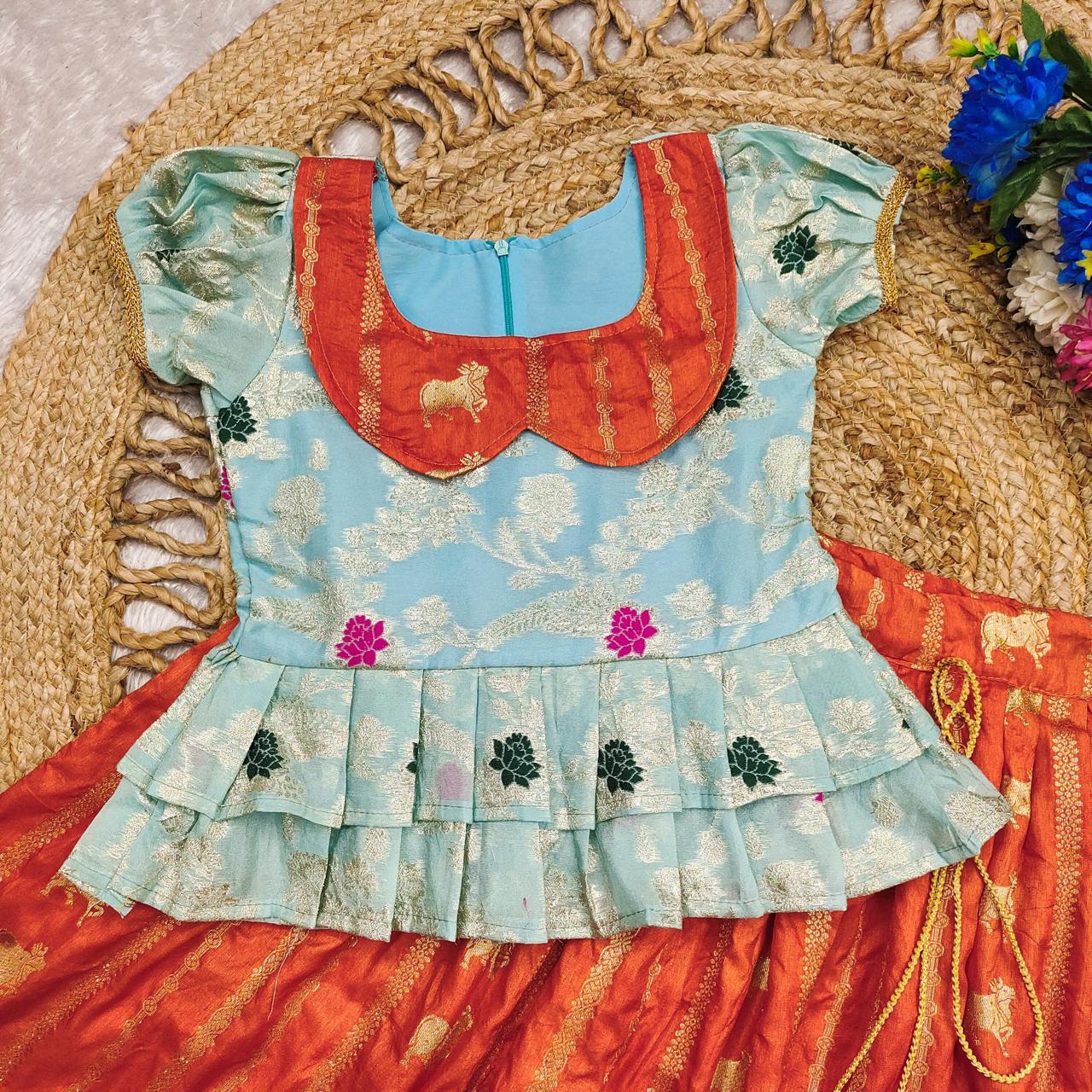 Dola Silk Skirt and Top