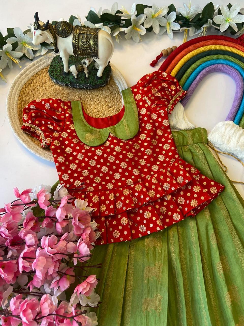 Dola Silk Skirt and Top