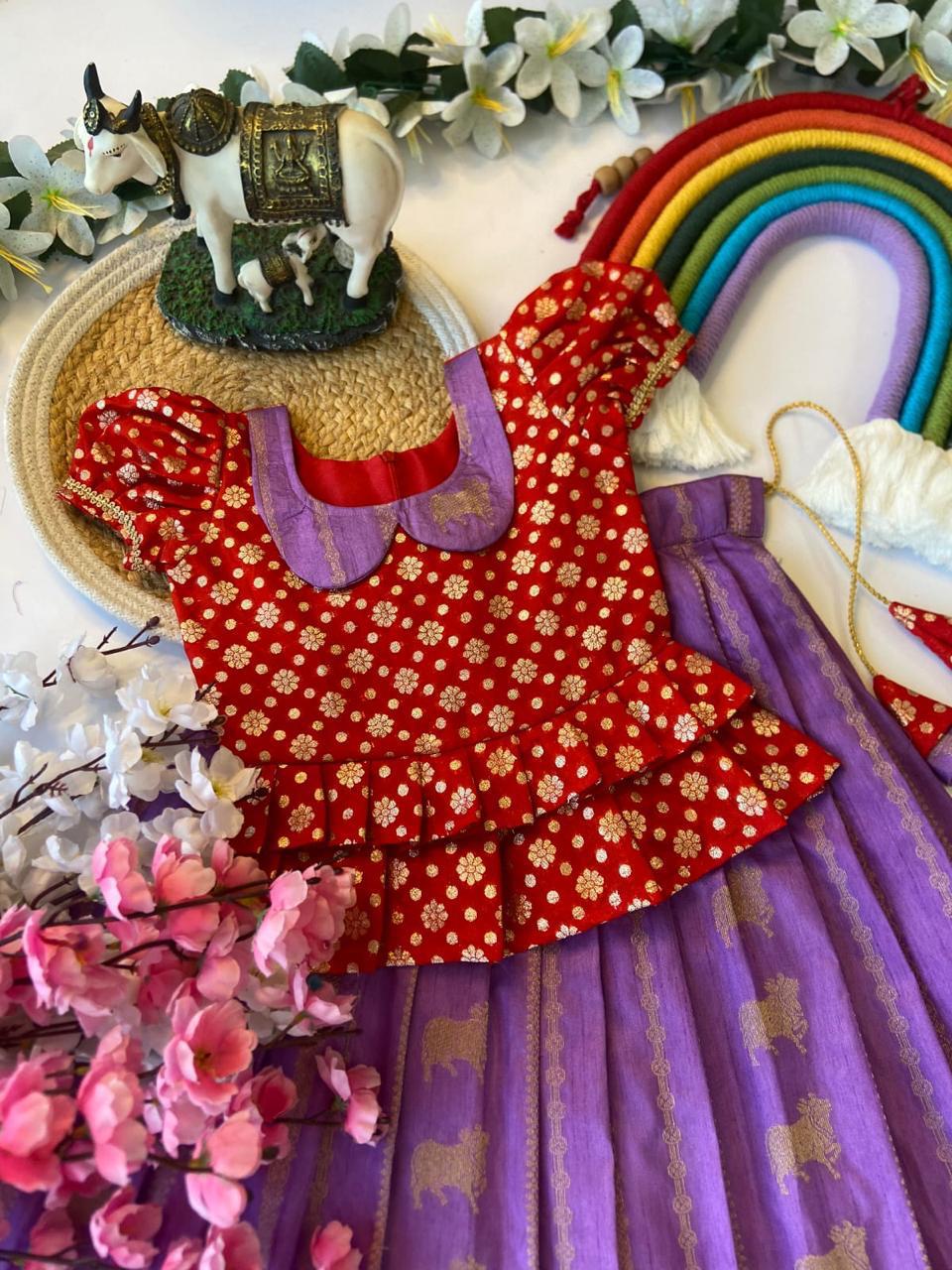 Dola Silk Skirt and Top