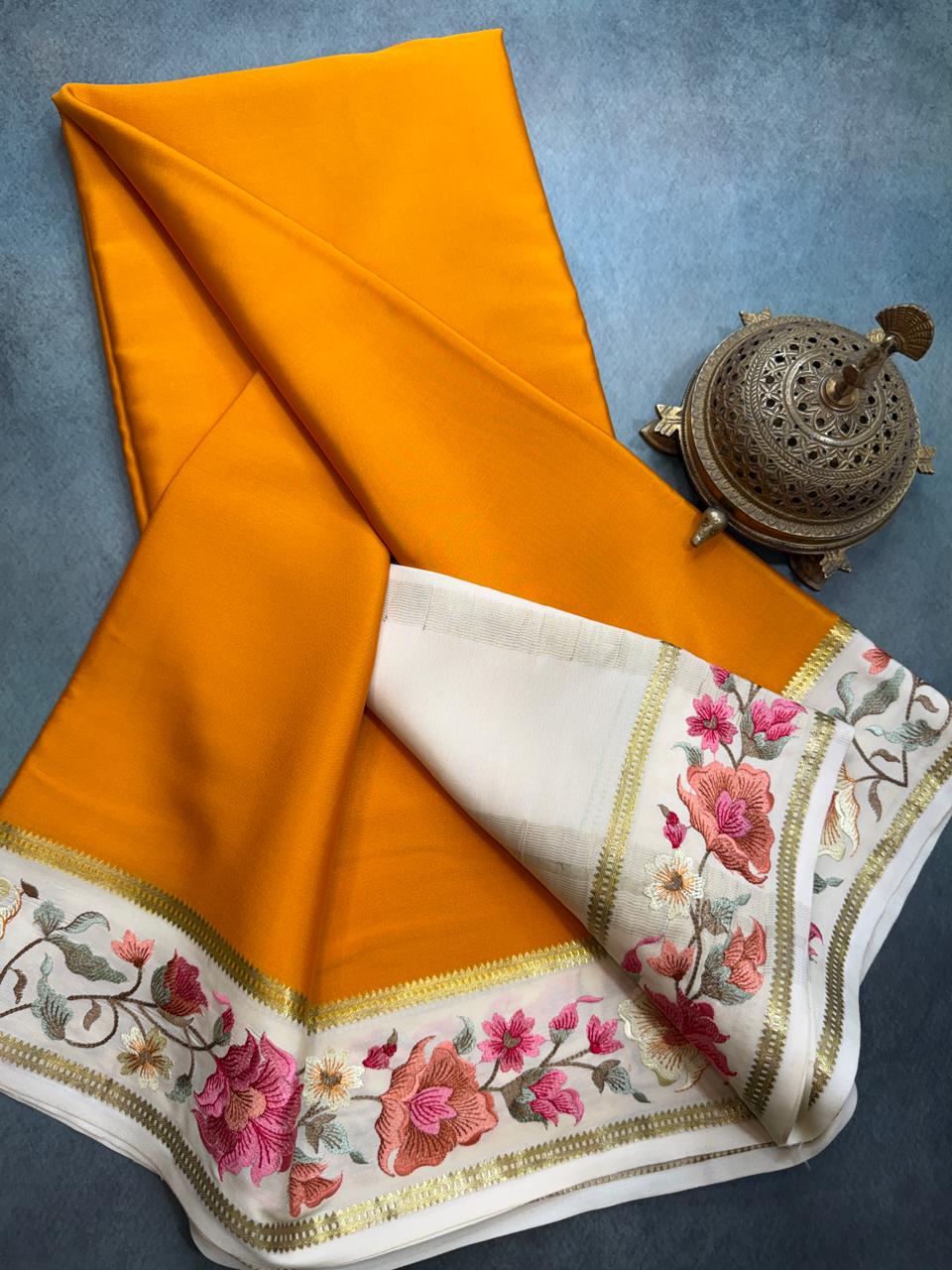 Pure Mysore Silk Saree