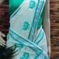 Kerala cotton hand printed work saree