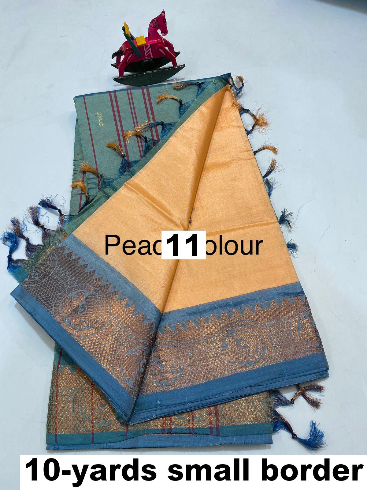 Traditional 10 yards madisar chinnalapattu silk saree