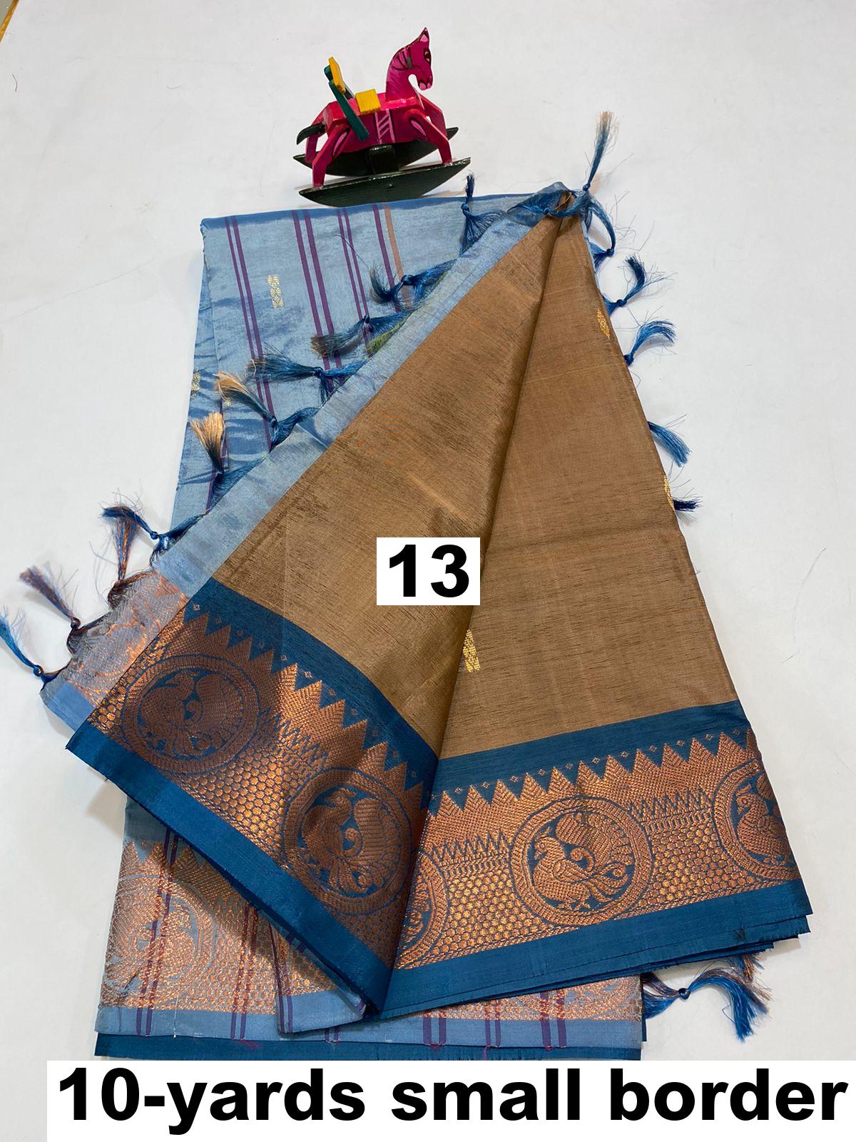 Traditional 10 yards madisar chinnalapattu silk saree