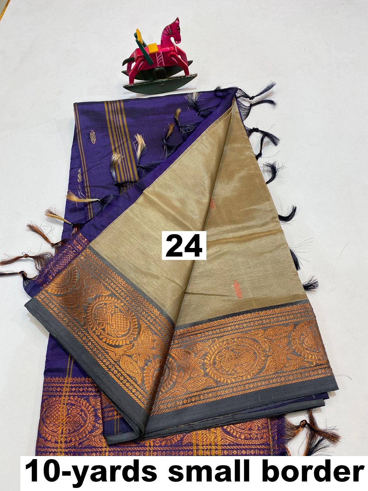 Traditional 10 yards madisar chinnalapattu silk saree