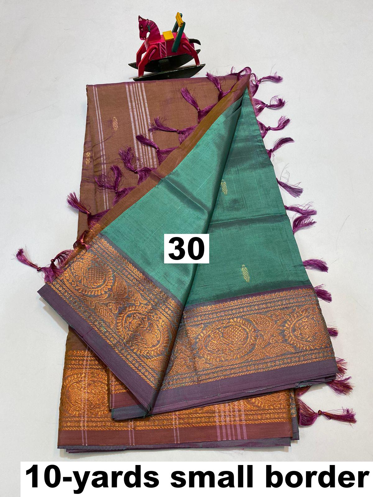 Traditional 10 yards madisar chinnalapattu silk saree