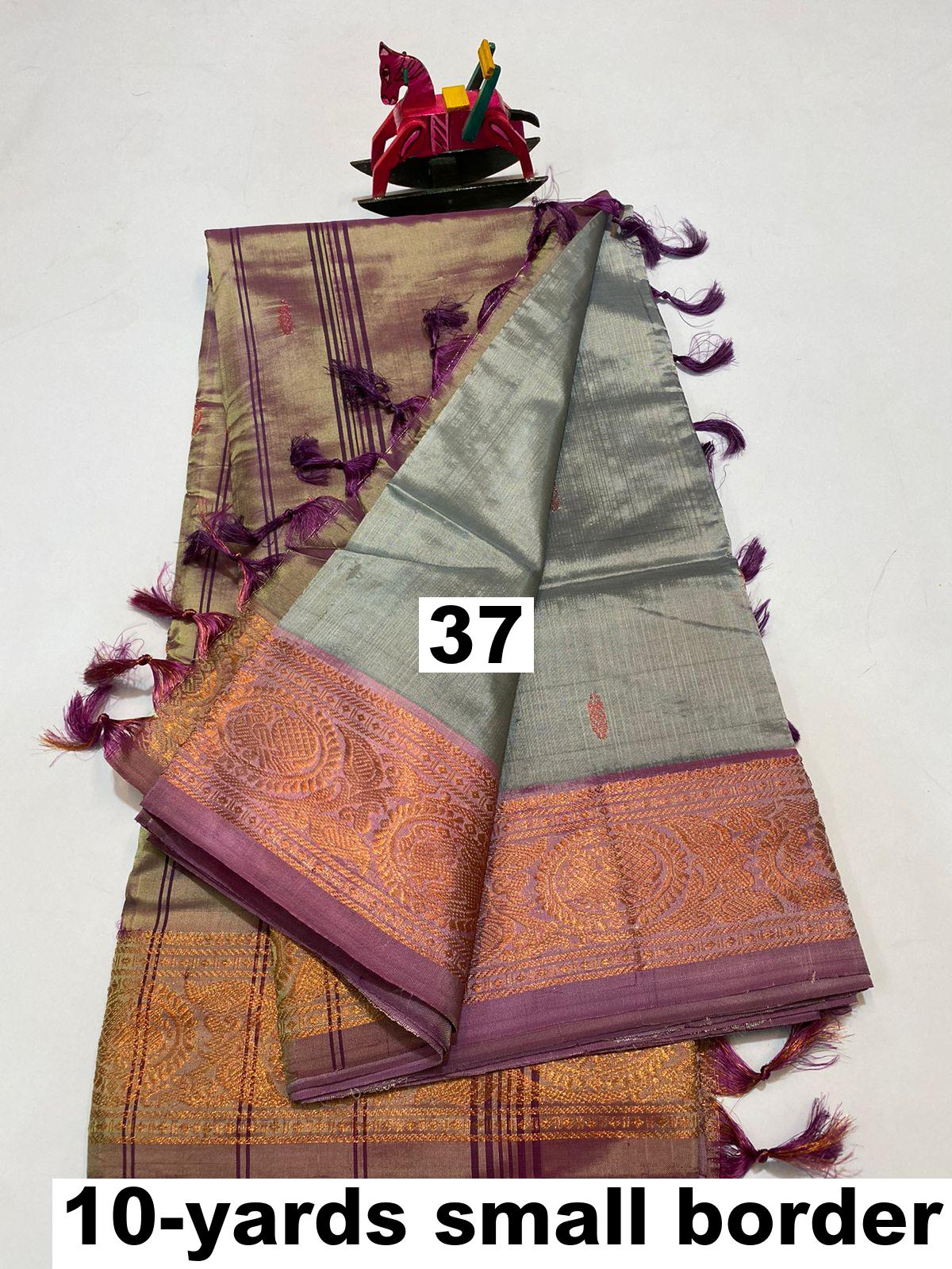 Traditional 10 yards madisar chinnalapattu silk saree