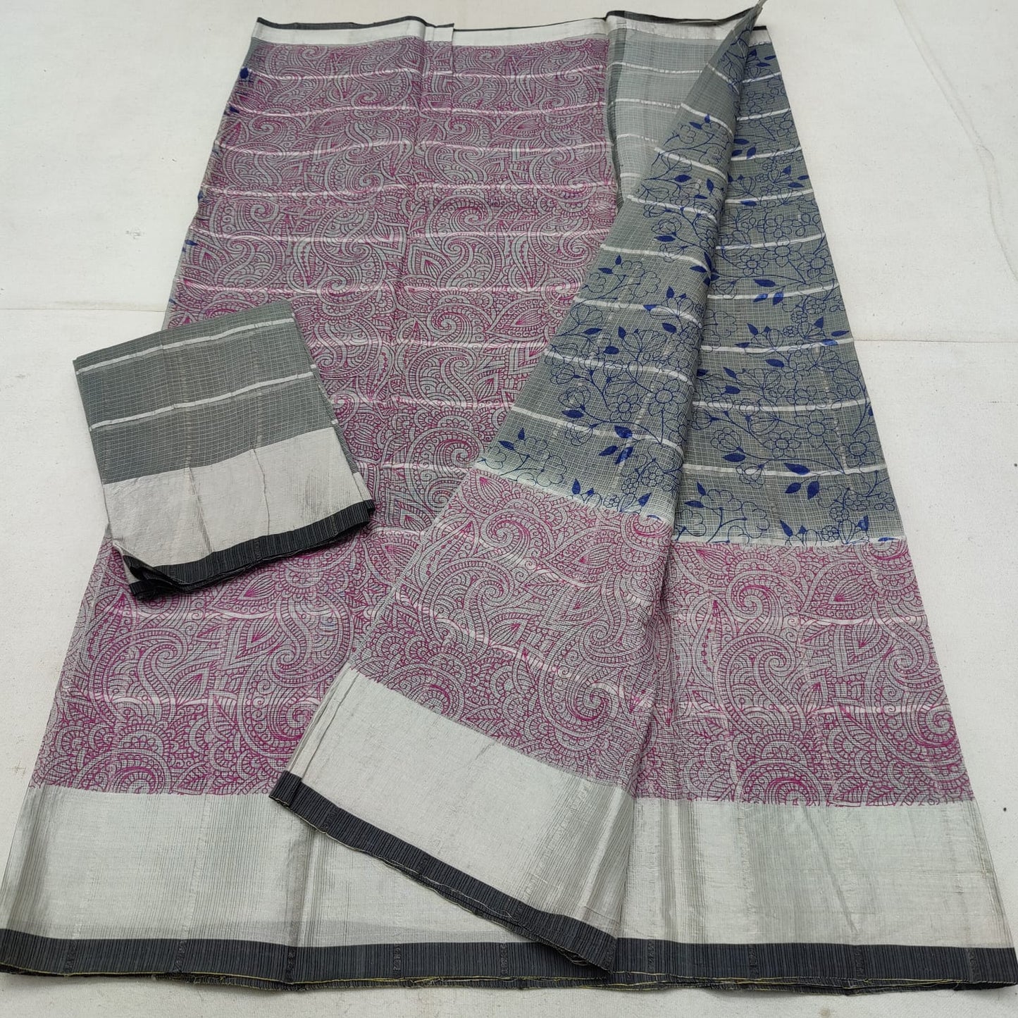 Pure cotton kota printed saree