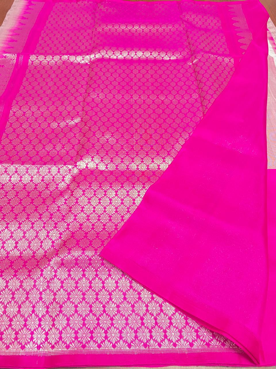 Traditional Venkatagiri Handloom Silk Saree