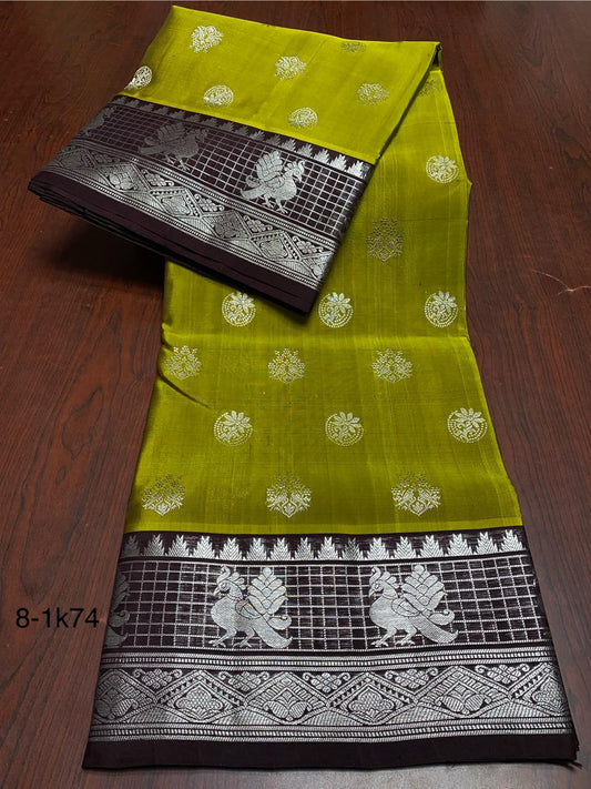Authentic Handloom Venkatagiri Pattu Saree