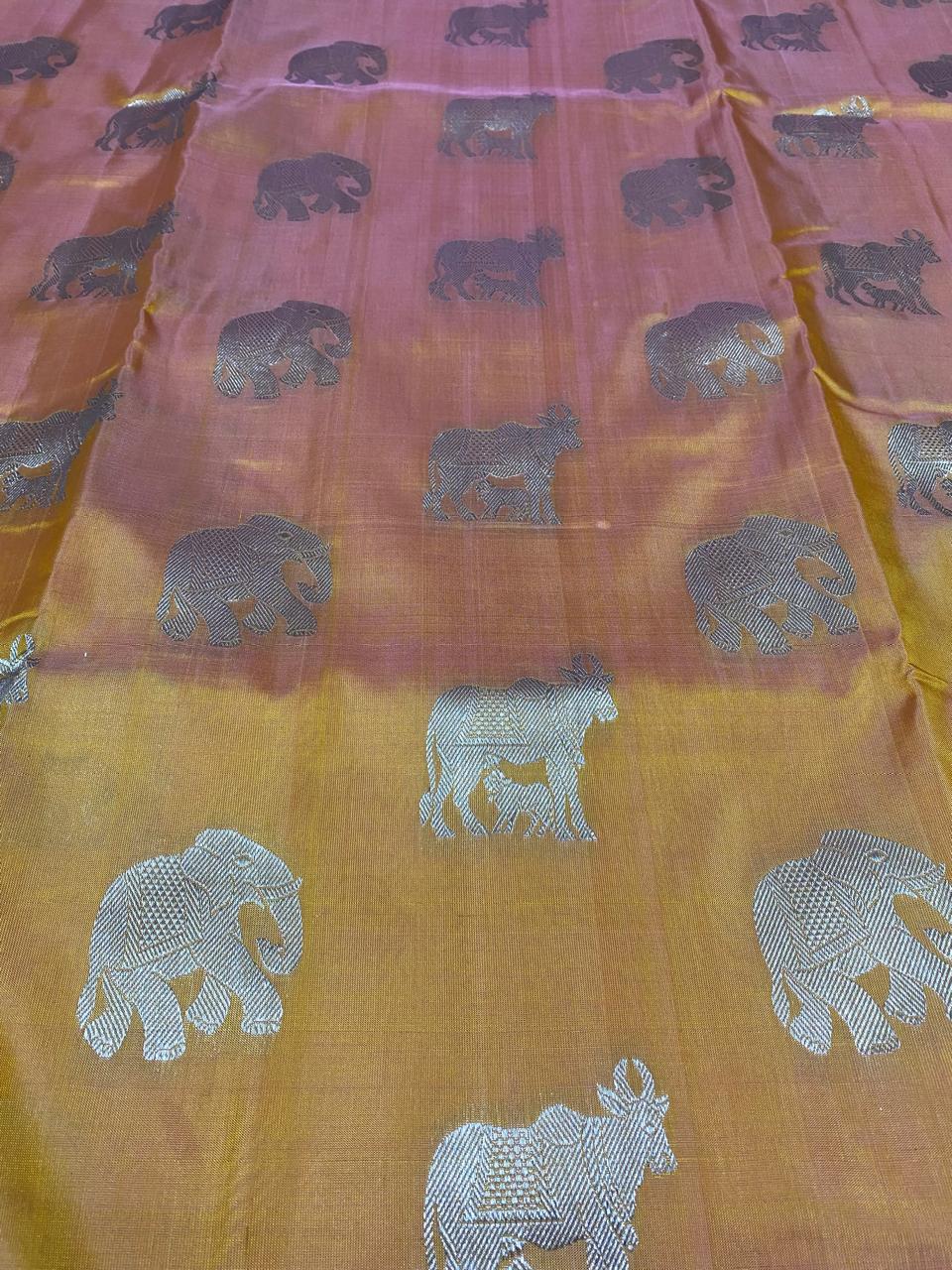Pure Silk Handcrafted Venkatagiri Saree
