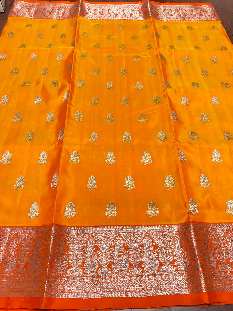 Classic Pure Venkatagiri Silk Saree