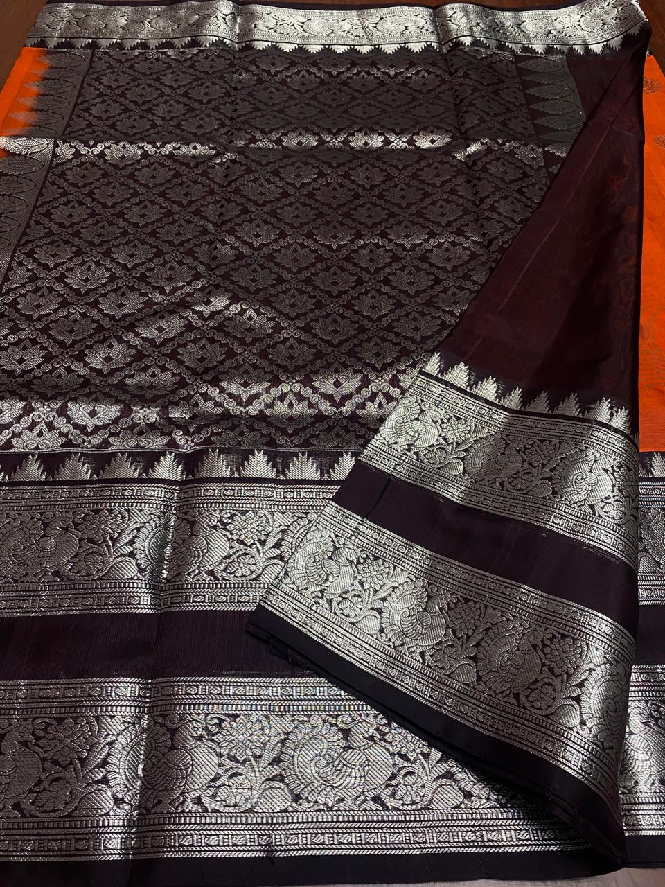 Pure Silk Venkatagiri Traditional Saree