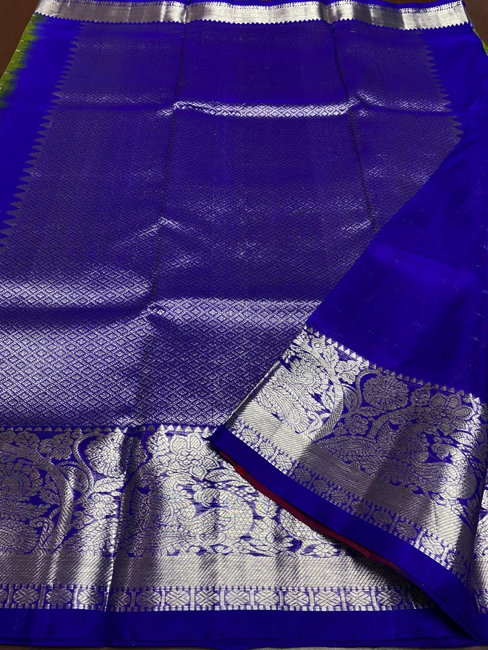 Pure Venkatagiri Handwoven Silk Saree