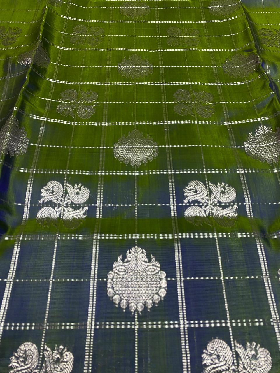 Pure Venkatagiri Handwoven Silk Saree