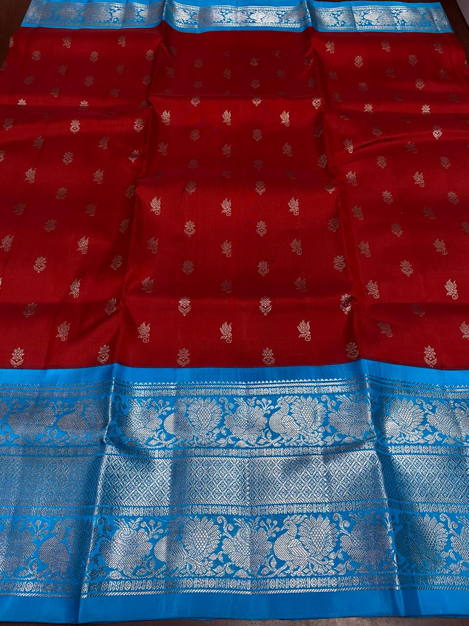 Handloom Pure Silk Venkatagiri Saree