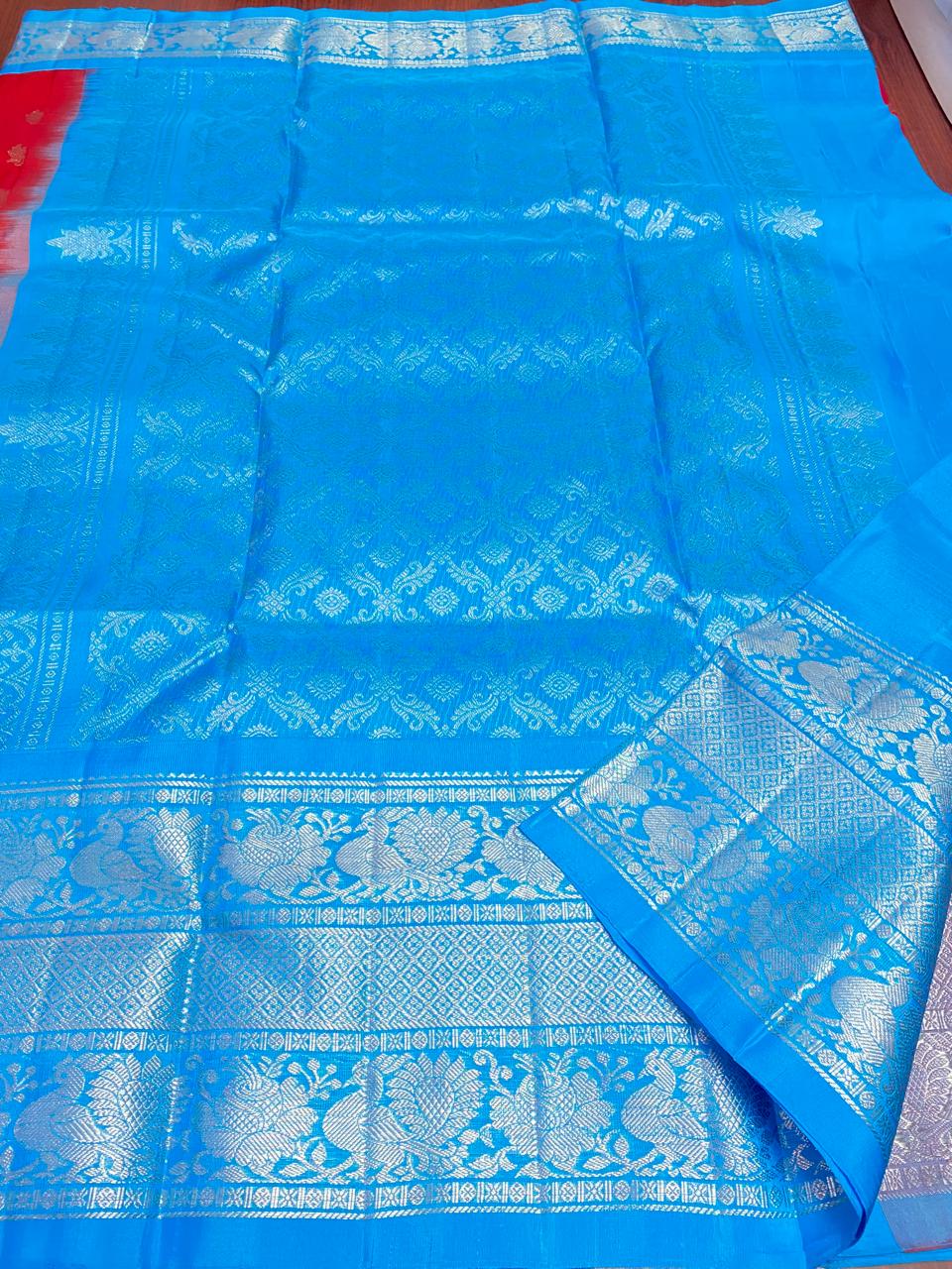 Handloom Pure Silk Venkatagiri Saree