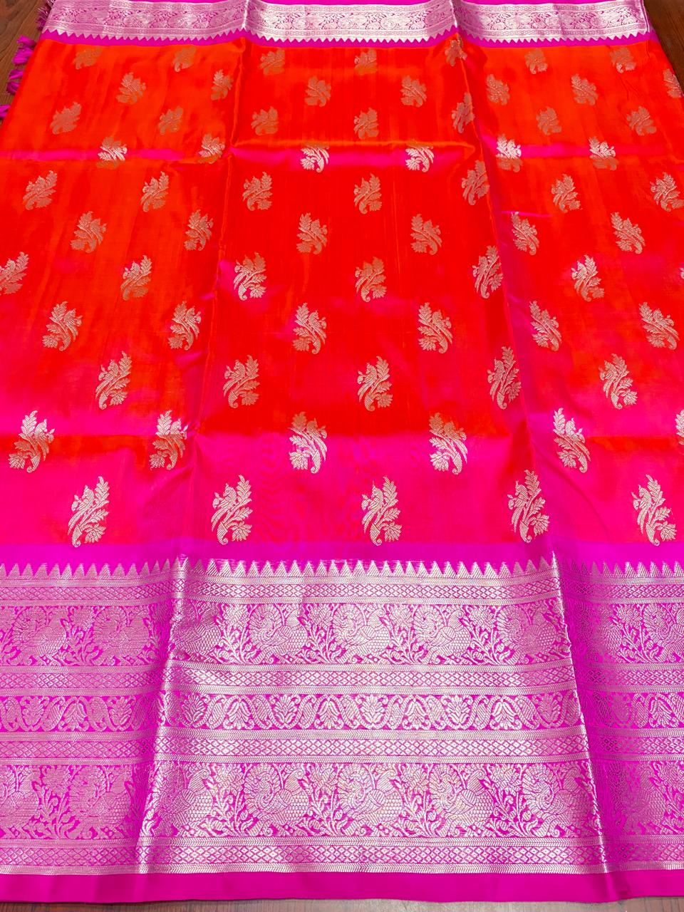 Authentic Venkatagiri Pattu Pure Handloom Saree