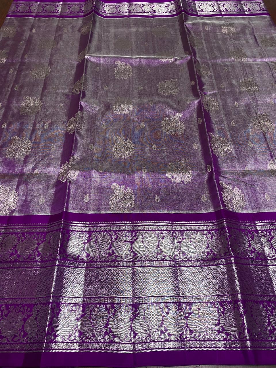Venkatagiri Pure Handloom Silk Pattu Saree with Timeless Elegance
