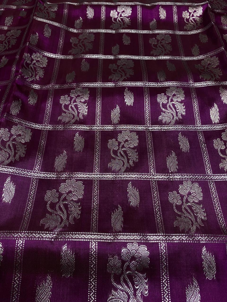 Exclusive Venkatagiri Pattu Saree – Pure Handloom Silk Tradition
