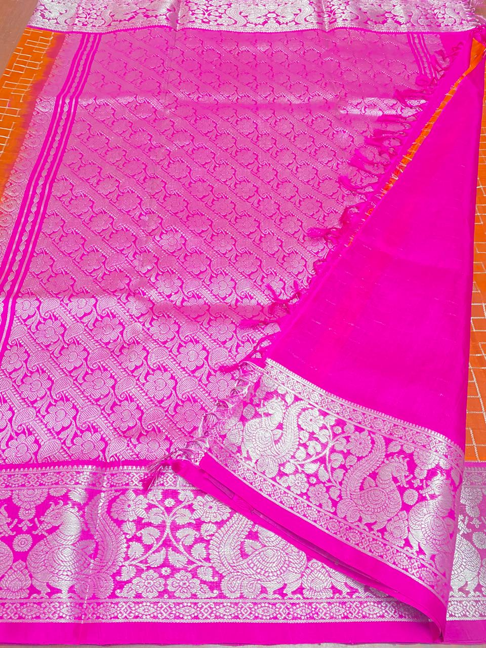 Venkatagiri Pure Handloom Silk Saree