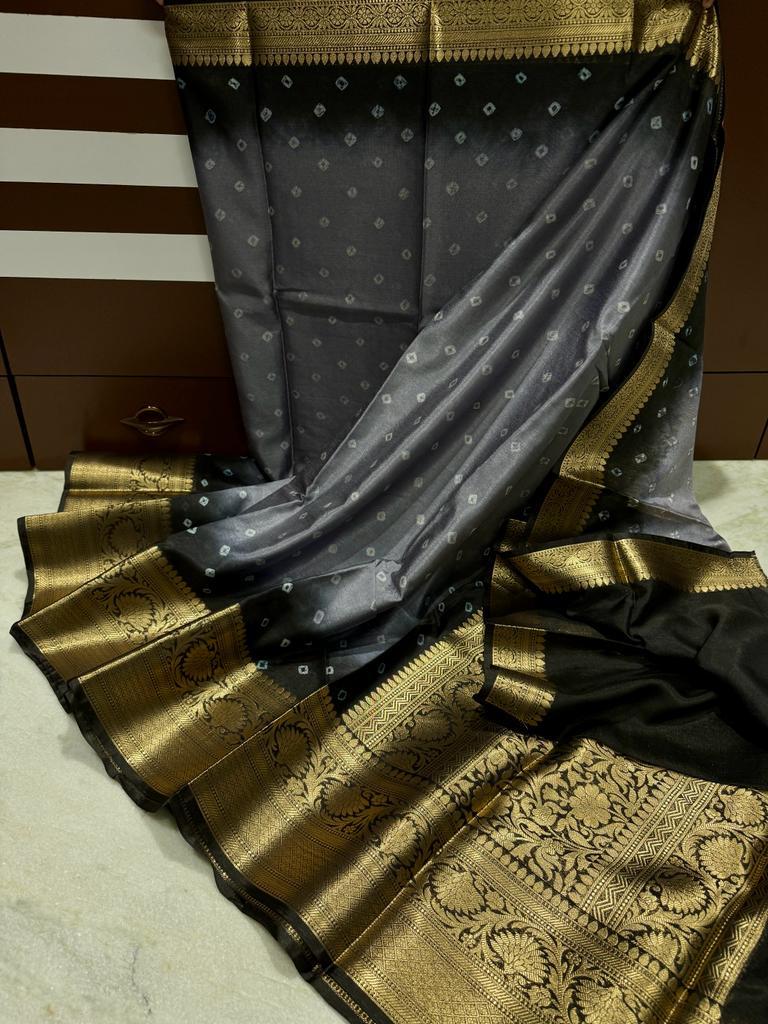 Banarasi Chunri Bandhani Saree