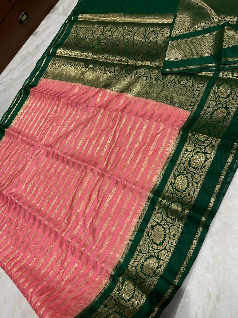 Banarasi Dyable Dupion Saree