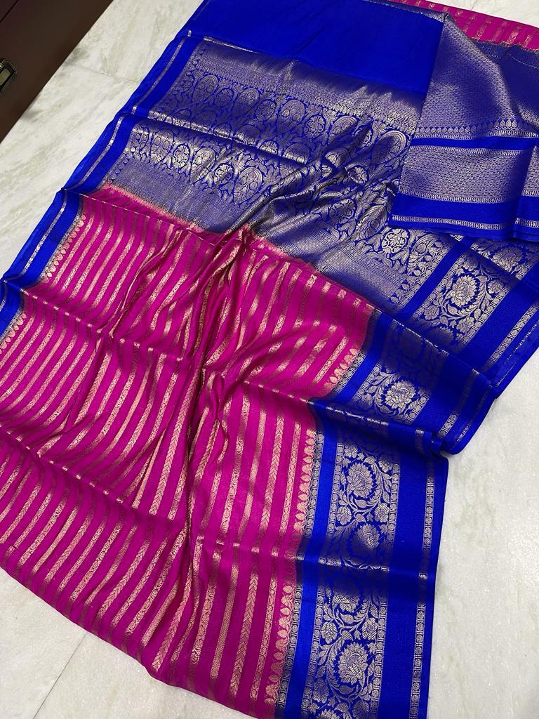 Banarasi Dyable Dupion Saree
