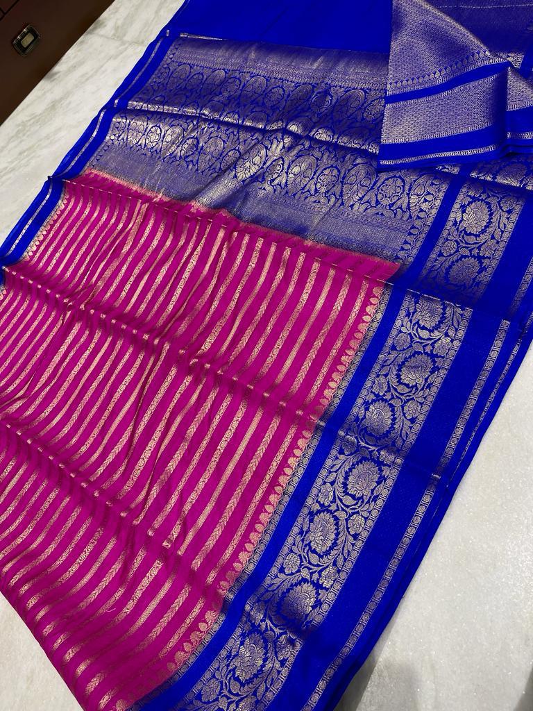 Banarasi Dyable Dupion Saree