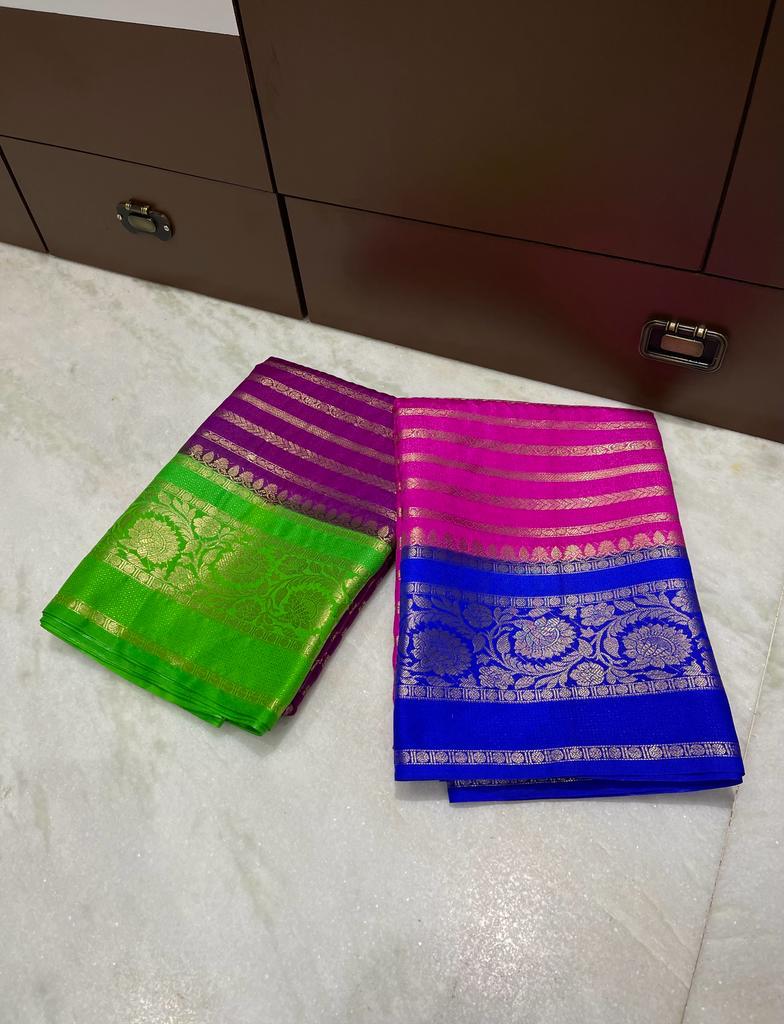 Banarasi Dyable Dupion Saree