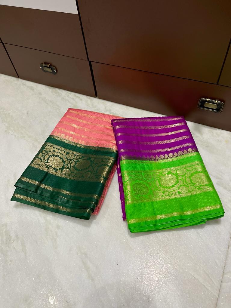 Banarasi Dyable Dupion Saree