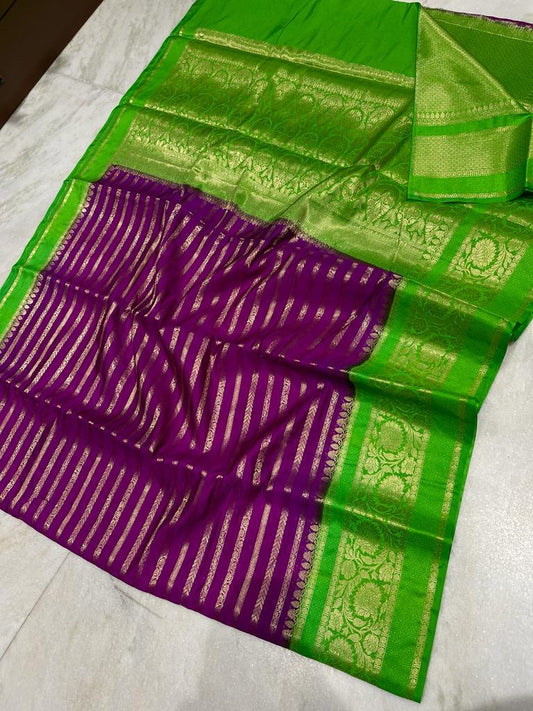 Banarasi Dyable Dupion Saree
