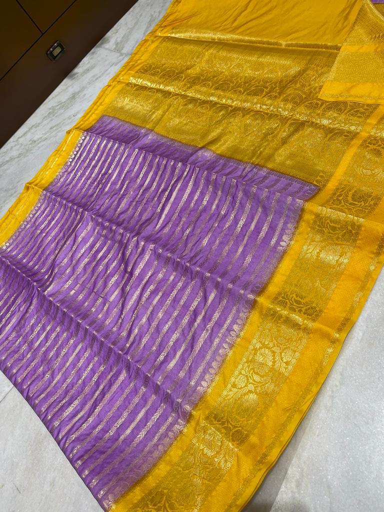 Banarasi Dyable Dupion Saree