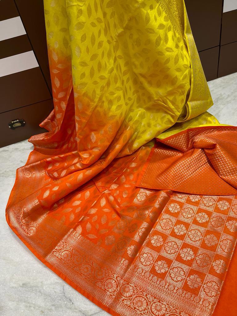 Banarasi Dyable Dupion Saree