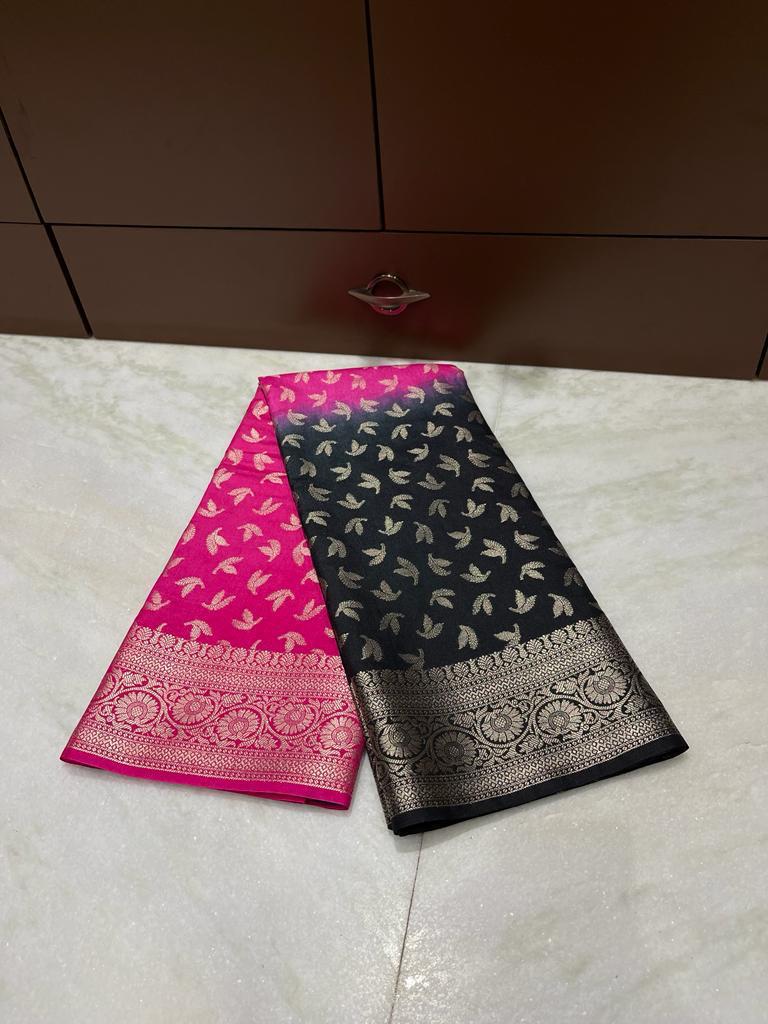 Banarasi Dyable Dupion Saree