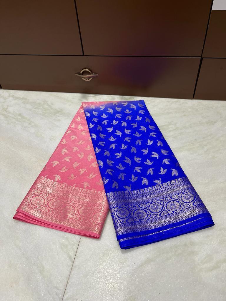 Banarasi Dyable Dupion Saree