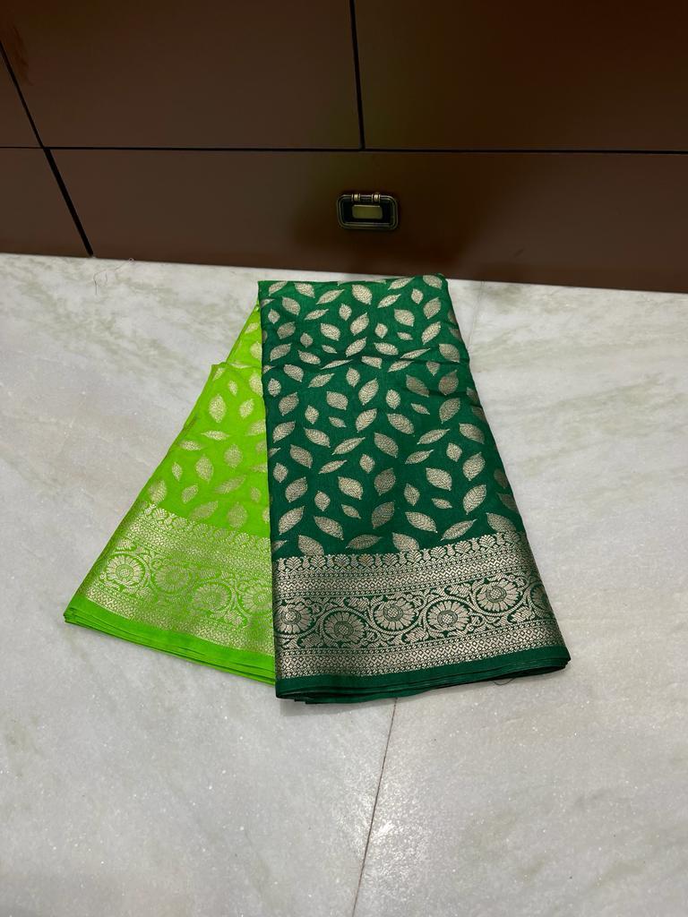 Banarasi Dyable Dupion Saree