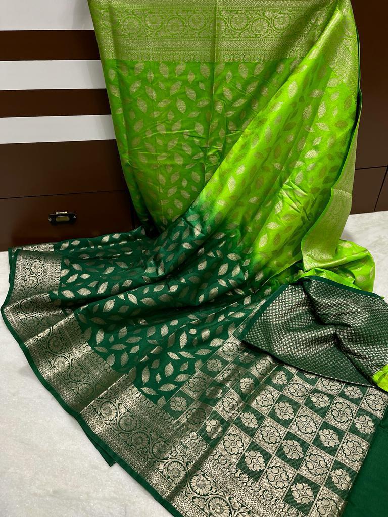 Banarasi Dyable Dupion Saree