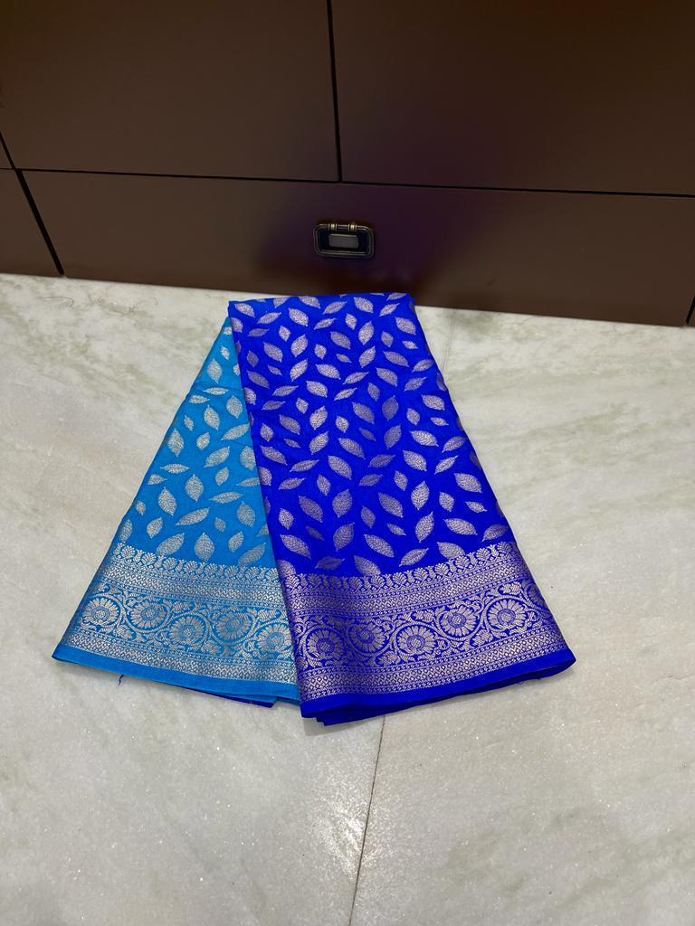 Banarasi Dyable Dupion Saree