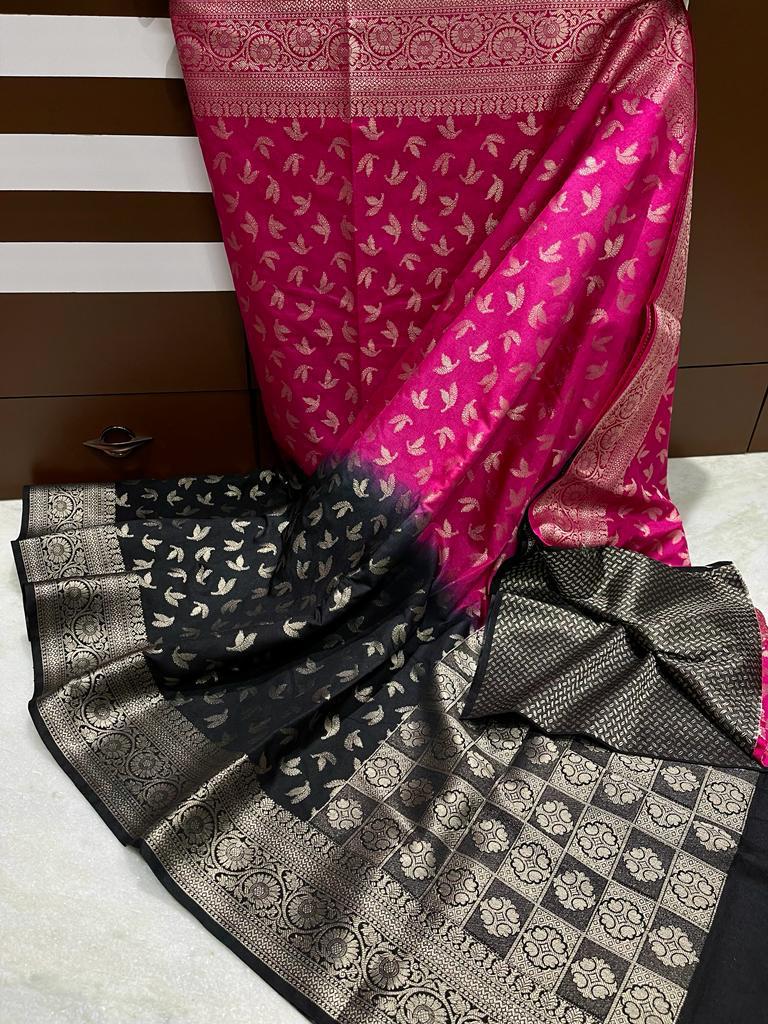 Banarasi Dyable Dupion Saree