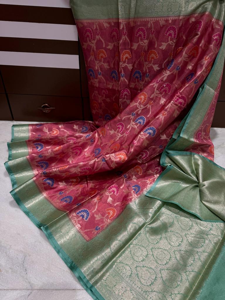 Banarasi Dyable Dupion Silk Saree