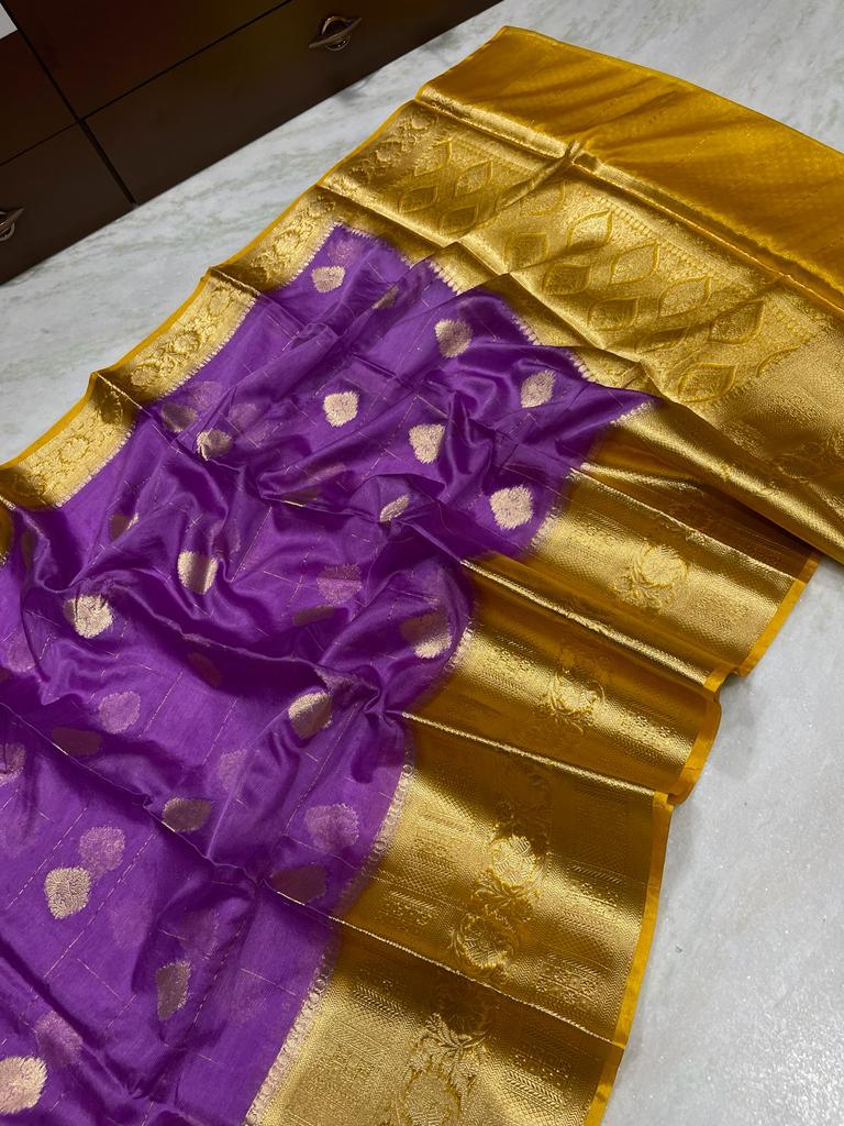 Banarasi Dyable Georgette Soft Saree