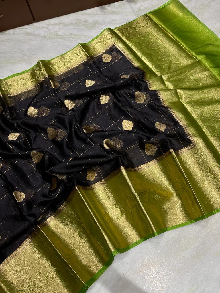 Banarasi Dyable Georgette Soft Saree