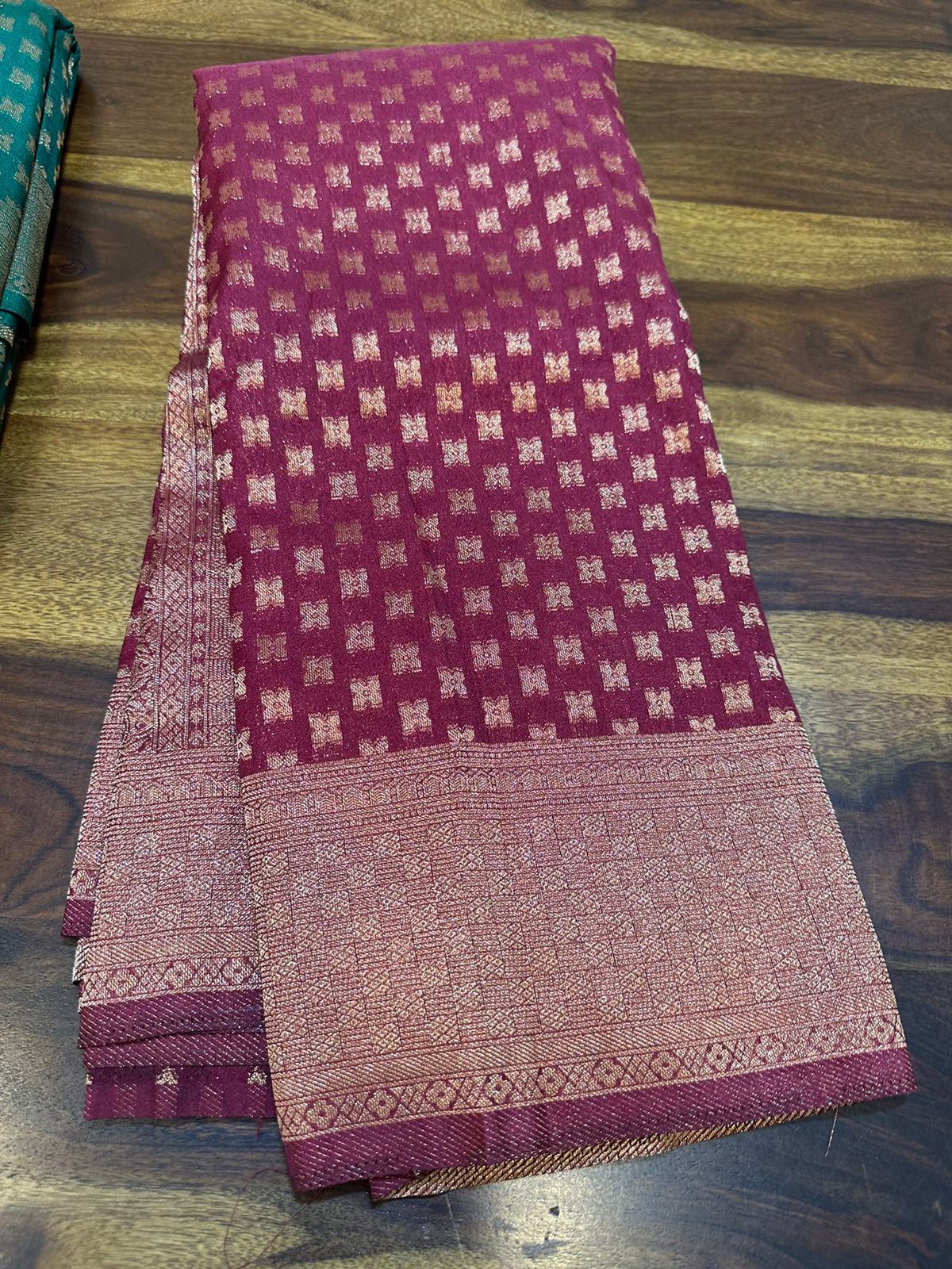 Banarasi Georgetta saree