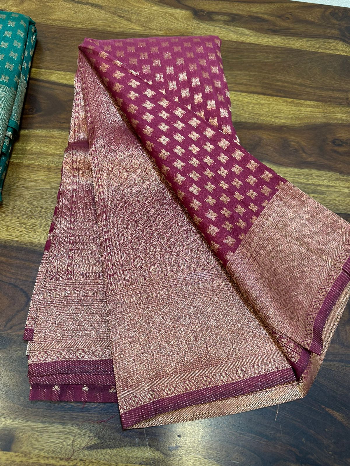 Banarasi Georgetta saree