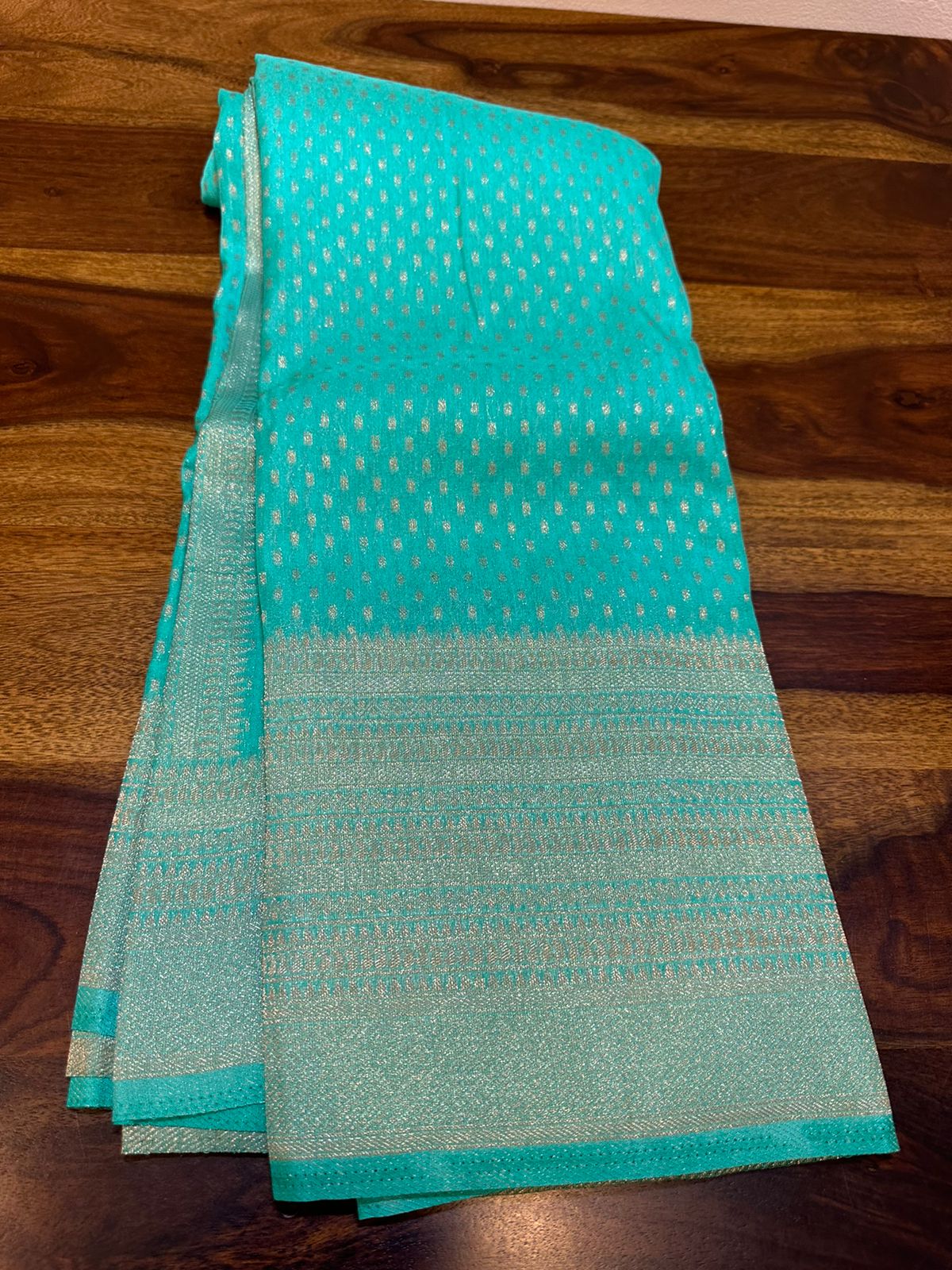 Banarasi Georgetta saree