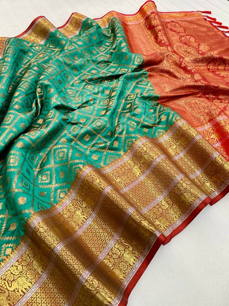 Banarasi Handloom Soft Silk Pattu Saree